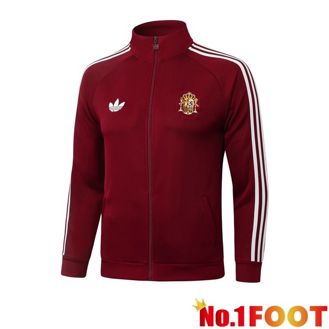 Spain Training Jacket Red 2026/2027