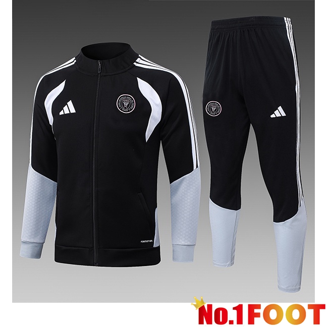Inter Miami CF Kids kit Training Tracksuit - Training Jacket Black 2026/2027