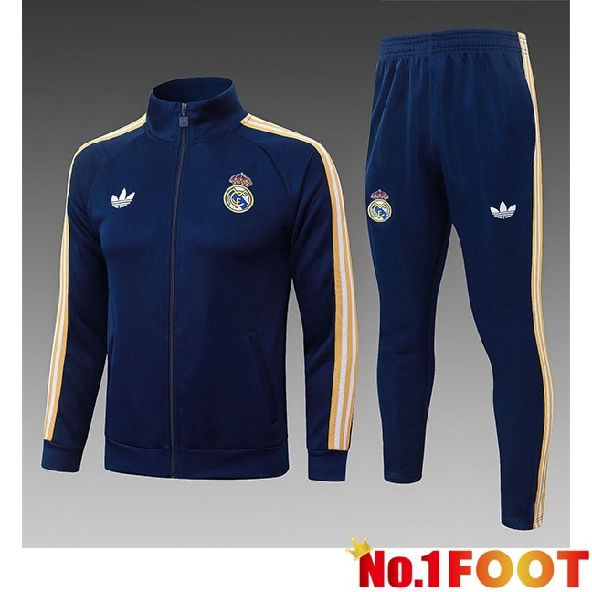 Real Madrid Kids kit Training Tracksuit - Training Jacket Blue Royal 2026/2027