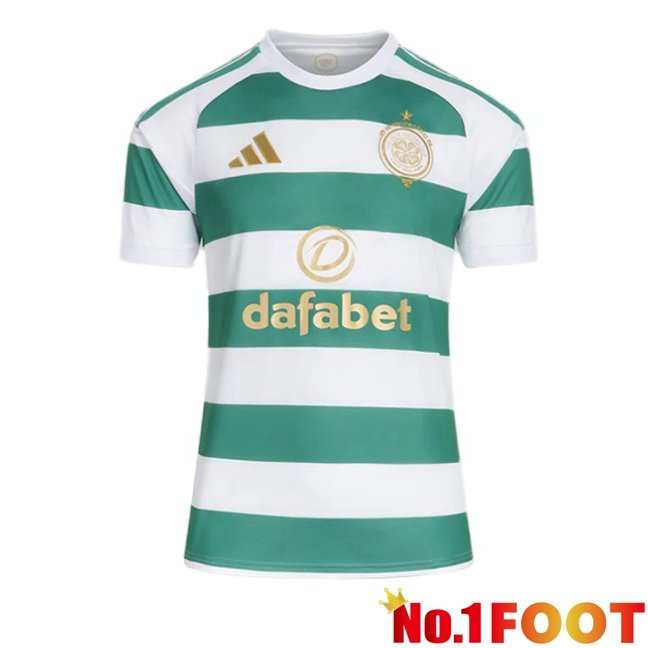 Celtic FC Home Soccer Jersey Green White 2026/2027