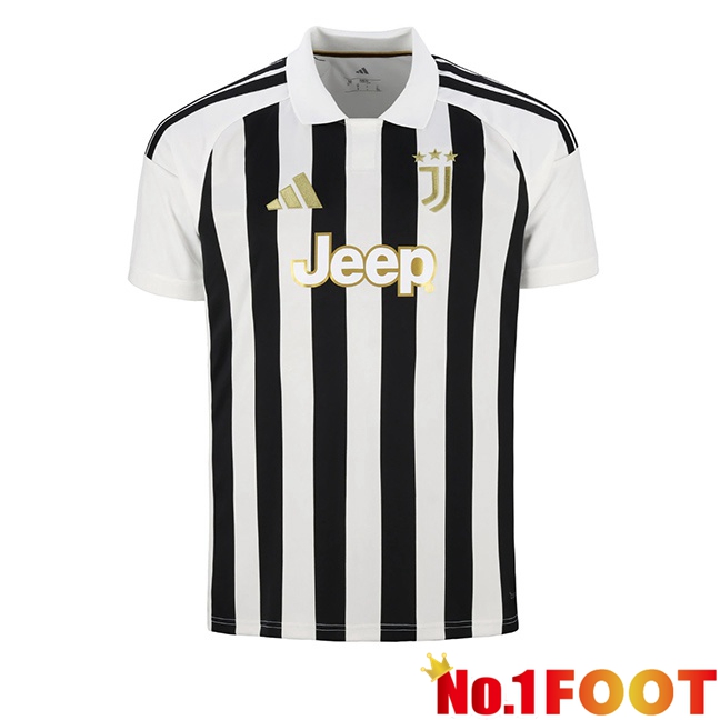 Juventus Home Soccer Jersey Black White 2026/2027