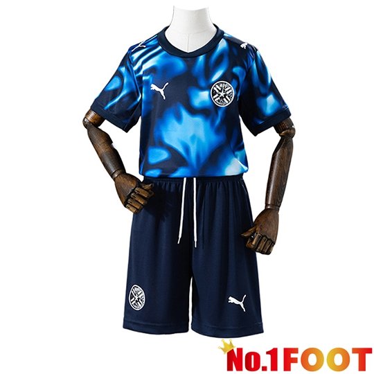 Paraguay Kids Away Soccer Jersey World Cup 2026