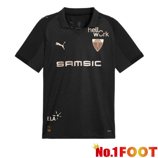 Stade Rennais Soccer Jersey 100th Anniversary Edition Black 2025/2026