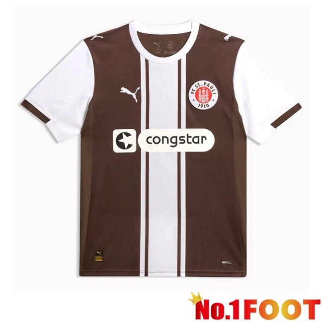 FC St. Pauli Soccer Jersey Special Edition Brown 2025/2026
