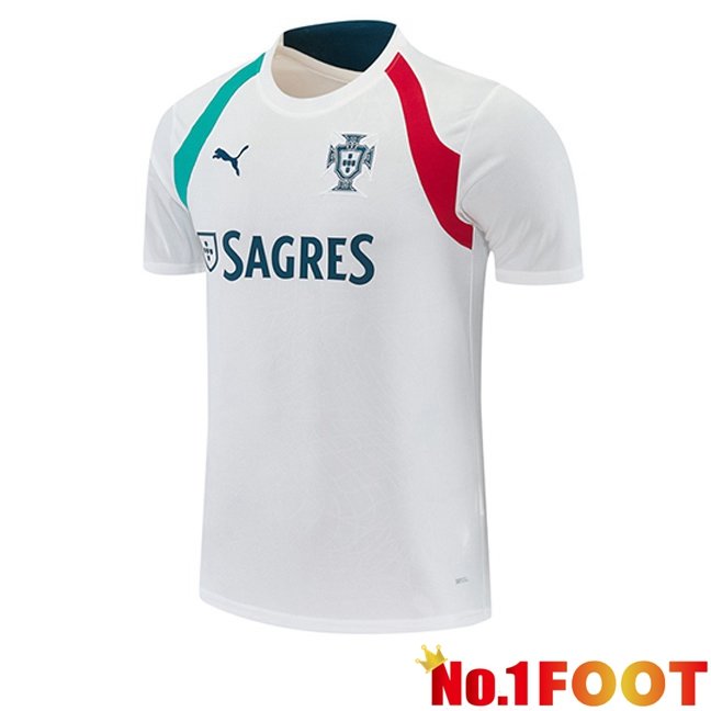 Portugal Training T Shirt White 2026/2027