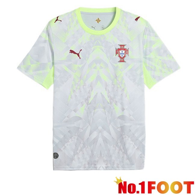 Portugal Goalkeeper Soccer Jersey Grey World Cup 2026