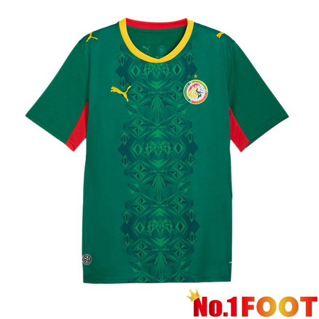 Senegal Away Soccer Jersey Green World Cup 2026