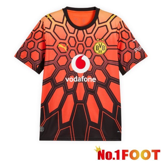 Dortmund BVB Goalkeeper Soccer Jersey Orange 2026/2027
