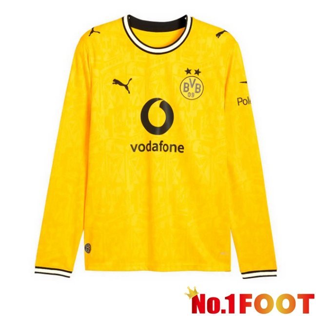 Dortmund BVB Home Soccer Jersey Long sleeve Yellow 2026/2027