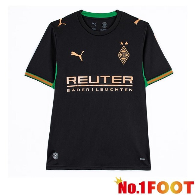 Monchengladbach Away Soccer Jersey Black 2026/2027