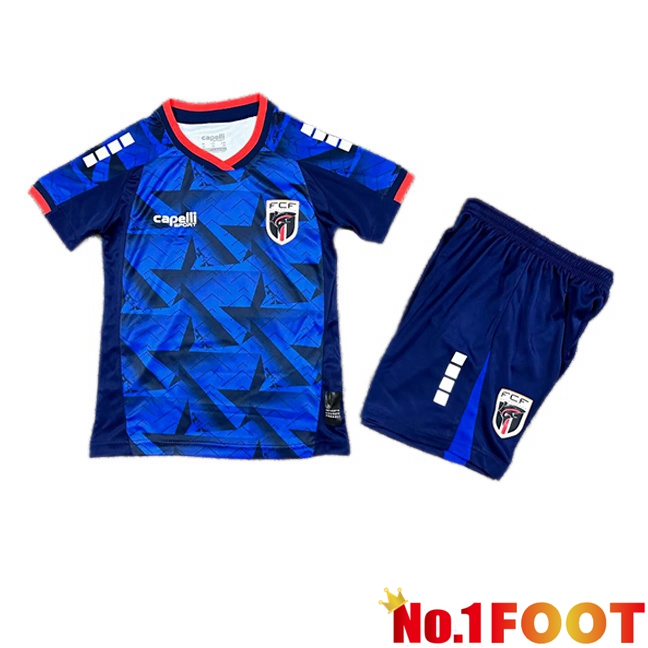 Cape Verde Kids Home Soccer Jersey Blue 2026/2027