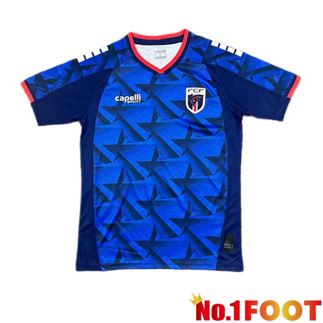 Cape Verde Home Soccer Jersey Blue 2026/2027
