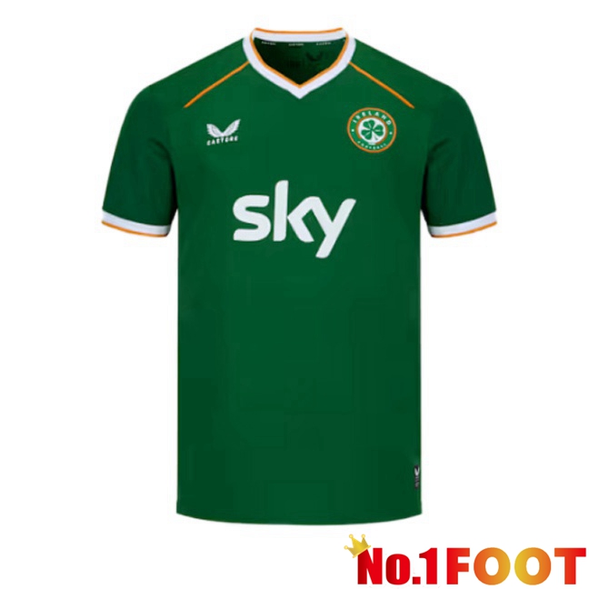Ireland Home Soccer Jersey Green World Cup 2026