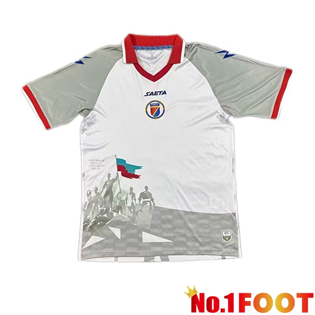 Haiti Away Soccer Jersey White 2026/2027