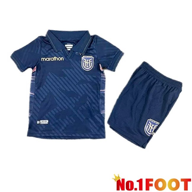 Ecuador Kids Away Soccer Jersey Blue Royal 2026/2027