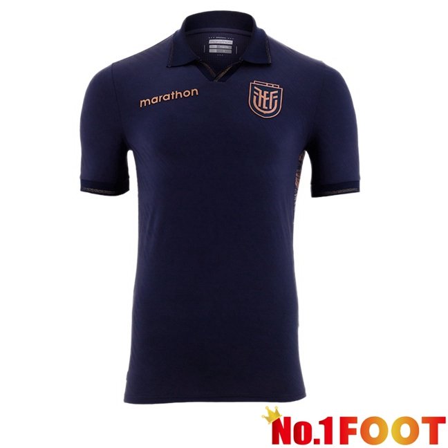 Ecuador Away Soccer Jersey Blue Royal World Cup 2026