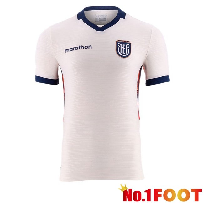 Ecuador Third Soccer Jersey White 2026/2027