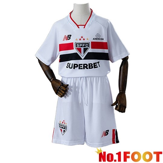 Sao Paulo FC Kids Home Soccer Jersey 2026/2027