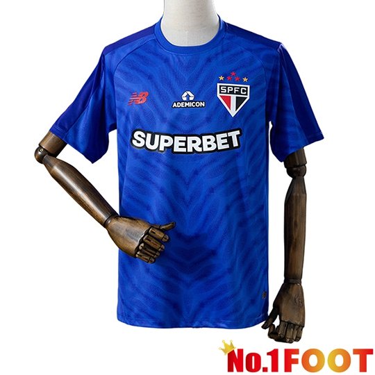 Sao Paulo FC Goalkeeper Soccer Jersey Blue 2026/2027