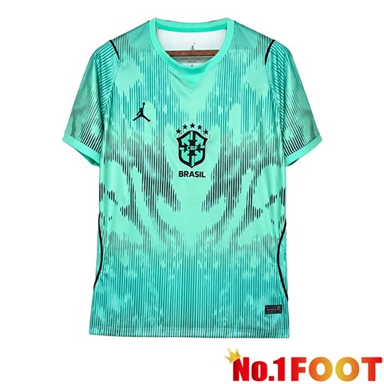 Brazil Goalkeeper Soccer Jersey Green 2026/2027