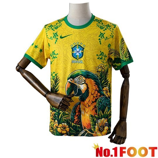 Brazil Soccer Jersey Special Edition Yellow 2026/2027
