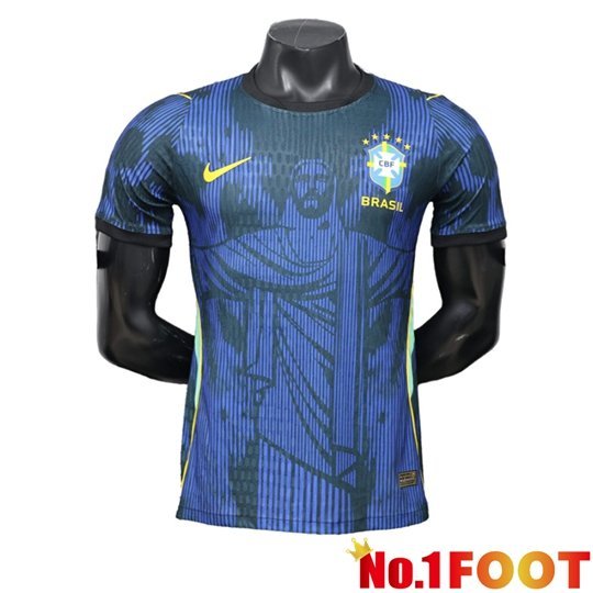 Brazil Soccer Jersey Special Edition Blue Marine 2026/2027
