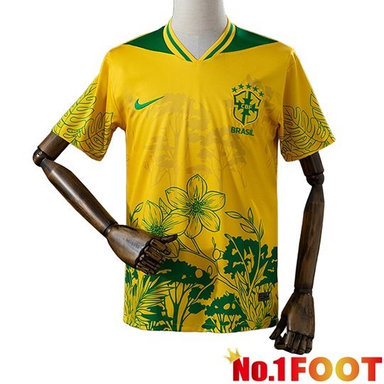 Brazil Soccer Jersey Special Edition Yellow 2026/2027