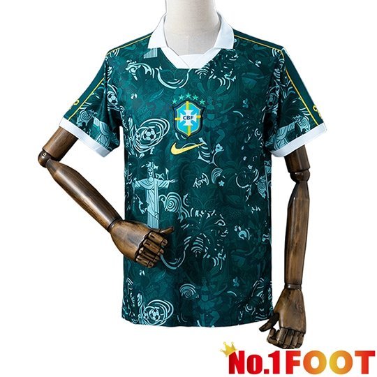 Brazil Soccer Jersey Special Edition Green 2026/2027