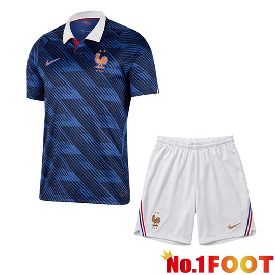 France Kids Home Soccer Jersey World Cup 2026