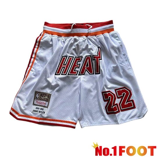 Miami Heat Shorts NBA 2026/27 White/Red