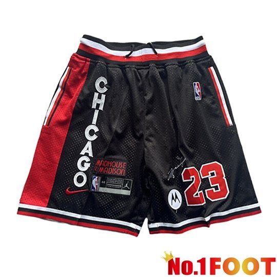 Chicago Bulls Shorts NBA 2026/27 Black/Red