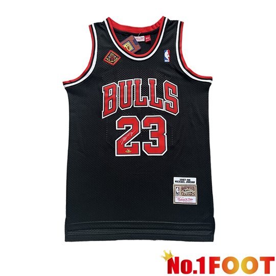 Chicago Bulls (JORDAN #23) Soccer Jersey 2026/27 Black/Red
