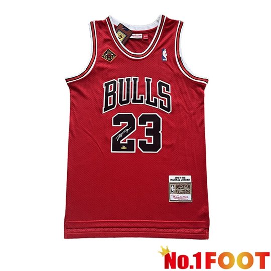Chicago Bulls (JORDAN #23) Soccer Jersey 2026/27 Red/Black