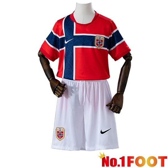 Norway Kids Home Soccer Jersey 2026/2027