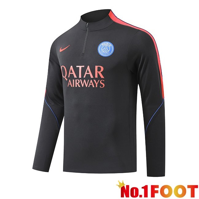 Paris PSG Training Sweatshirt Black 2026/2027