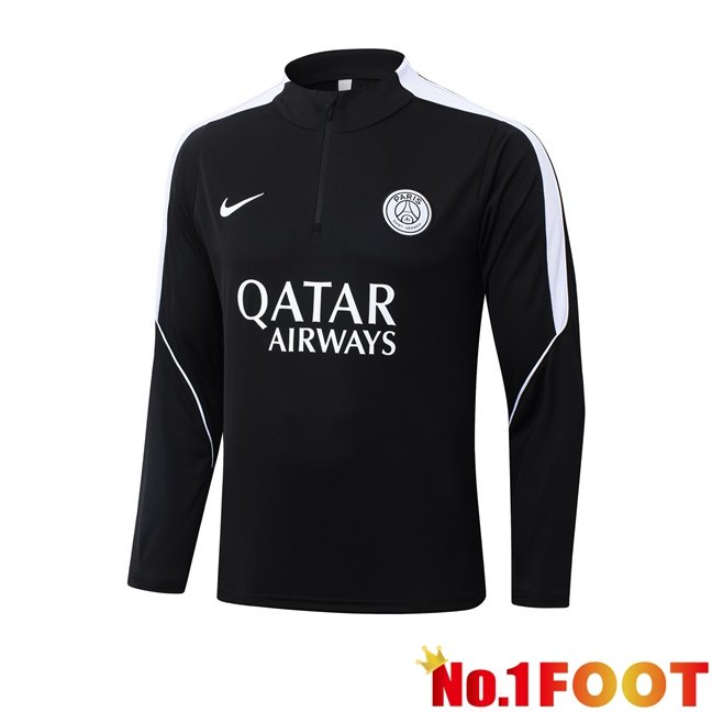 Paris PSG Training Sweatshirt Black 2026/2027