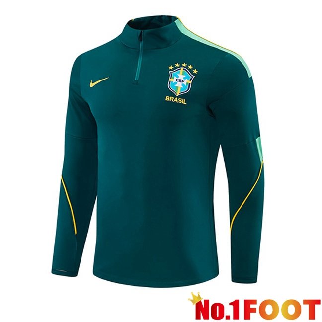 Brazil Training Sweatshirt Green 2026/2027