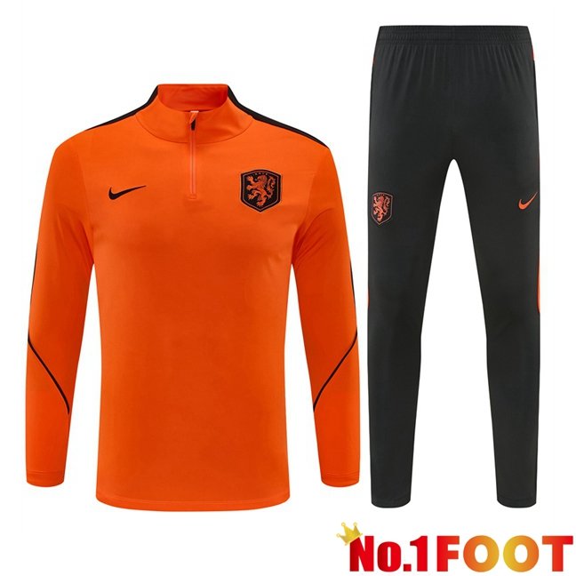 Netherlands kit Training Tracksuit Orange 2026/2027