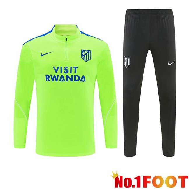 Atletico Madrid kit Training Tracksuit Green 2026/2027