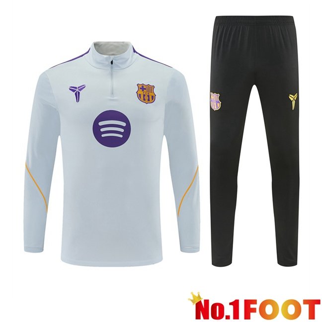 FC Barcelona kit Training Tracksuit Grey 2026/2027