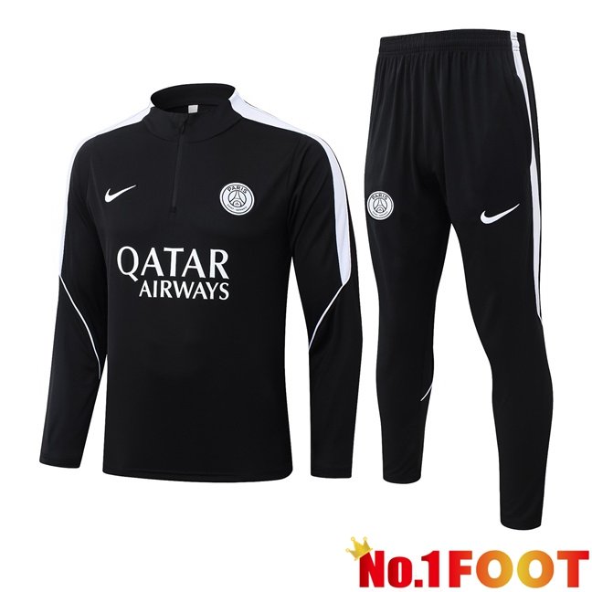 Paris PSG kit Training Tracksuit Black 2026/2027