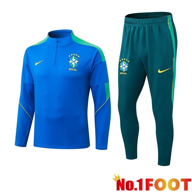 Brazil kit Training Tracksuit Blue 2026/2027