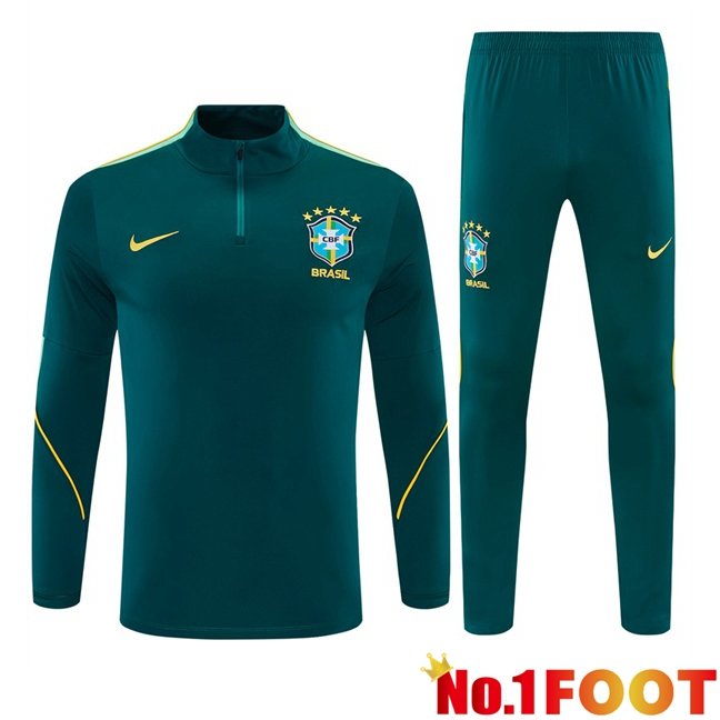 Brazil kit Training Tracksuit Green 2026/2027