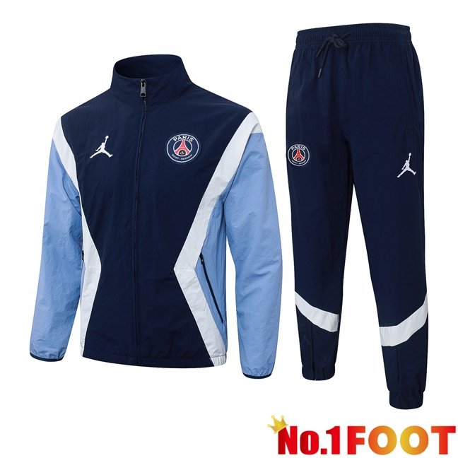JORDAN Paris PSG kit Training Tracksuit - Training Jacket Blue Royal 2026/2027