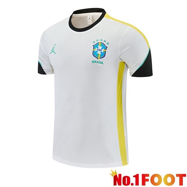 Brazil Training T Shirt White 2026/2027