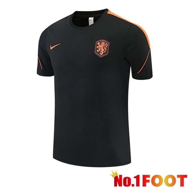 Netherlands Training T Shirt Black 2026/2027