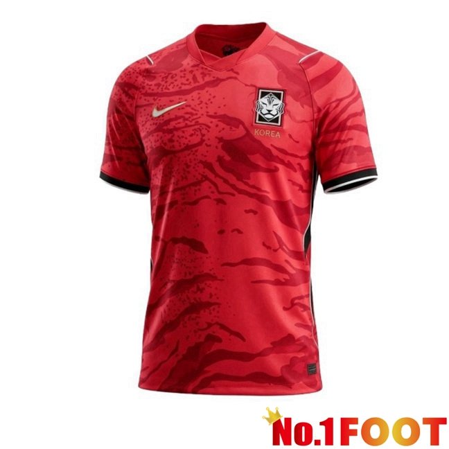 South Korea Home Soccer Jersey Red World Cup 2026