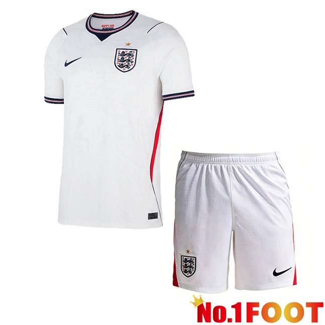 England Kids Home Soccer Jersey White World Cup 2026