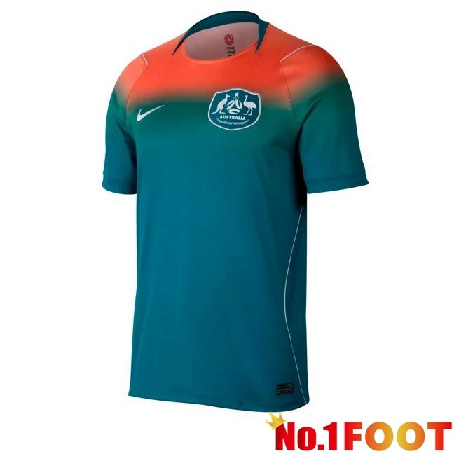 Australia Away Soccer Jersey Green World Cup 2026