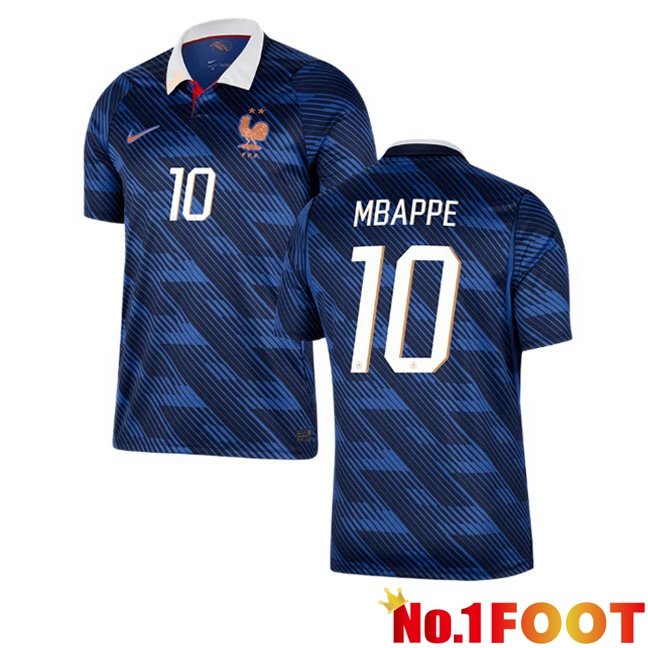 France (MBAPPE 10) Home Soccer Jersey Blue Royal World Cup 2026